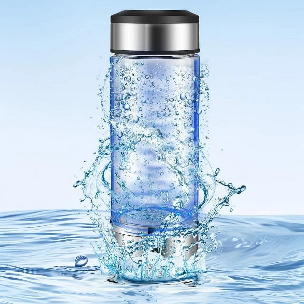 Hydrogen H2 Water Glass Bottle Machine Portable New Healthy Technology